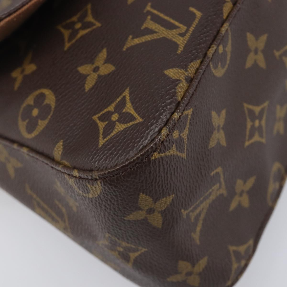 LOUIS VUITTON Monogram Mini Looping Shoulder Bag M51147 LV Auth 204413V