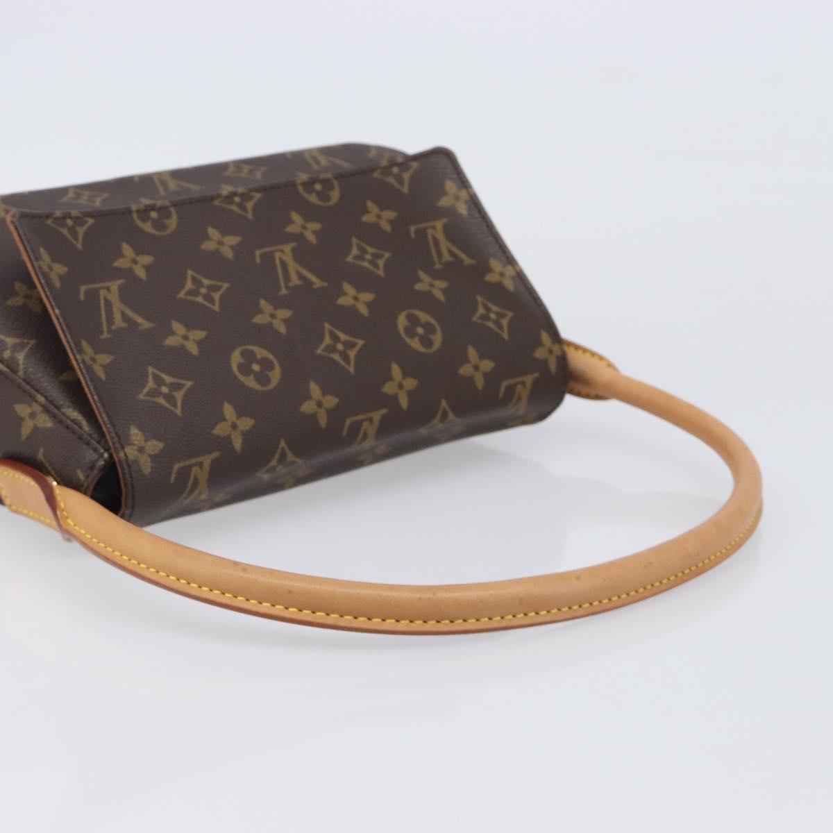 LOUIS VUITTON Monogram Mini Looping Shoulder Bag M51147 LV Auth 204413V