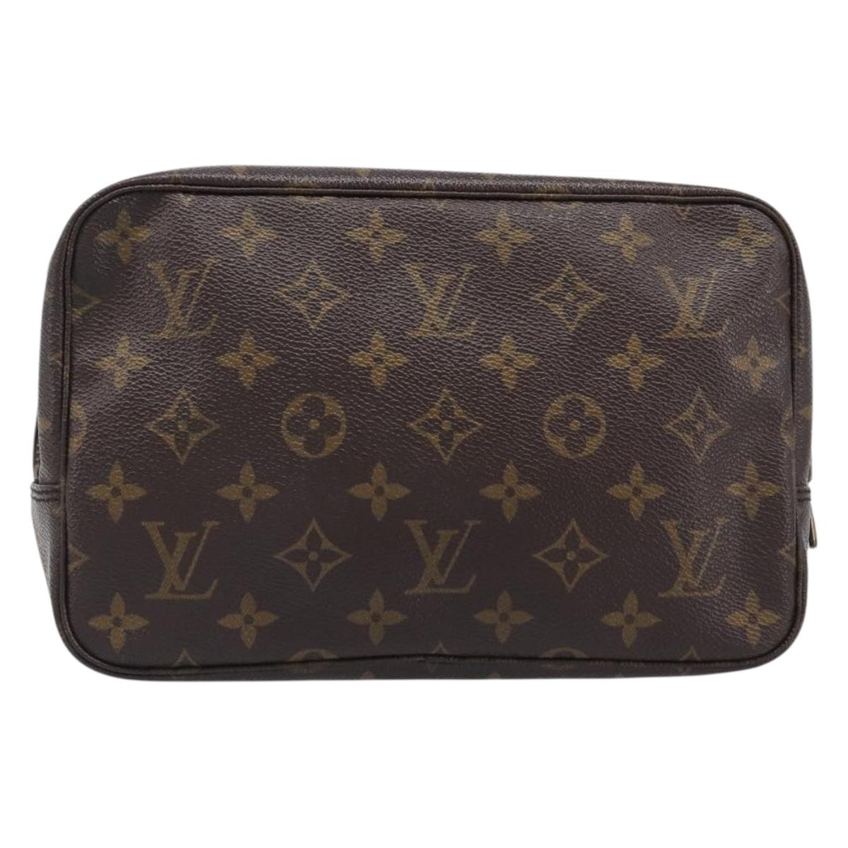 LOUIS VUITTON Monogram Trousse Toilette 23 Clutch Bag M47524 LV Auth 204416
