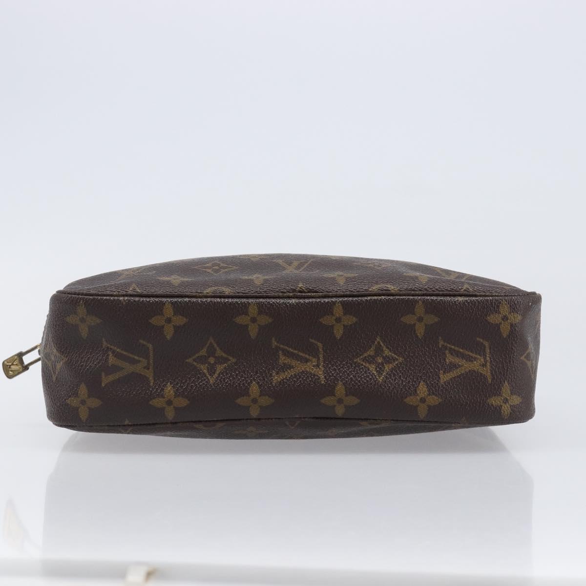 LOUIS VUITTON Monogram Trousse Toilette 23 Clutch Bag M47524 LV Auth 204416