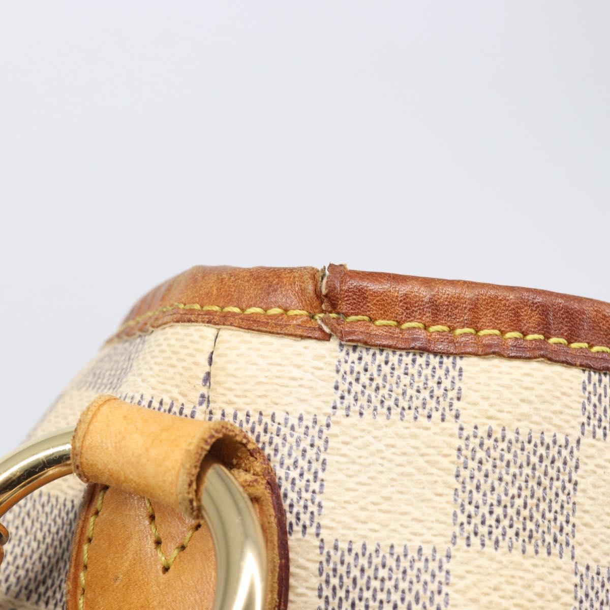 LOUIS VUITTON Damier Azur Delightful PM Shoulder Bag N41447 LV Auth 204440