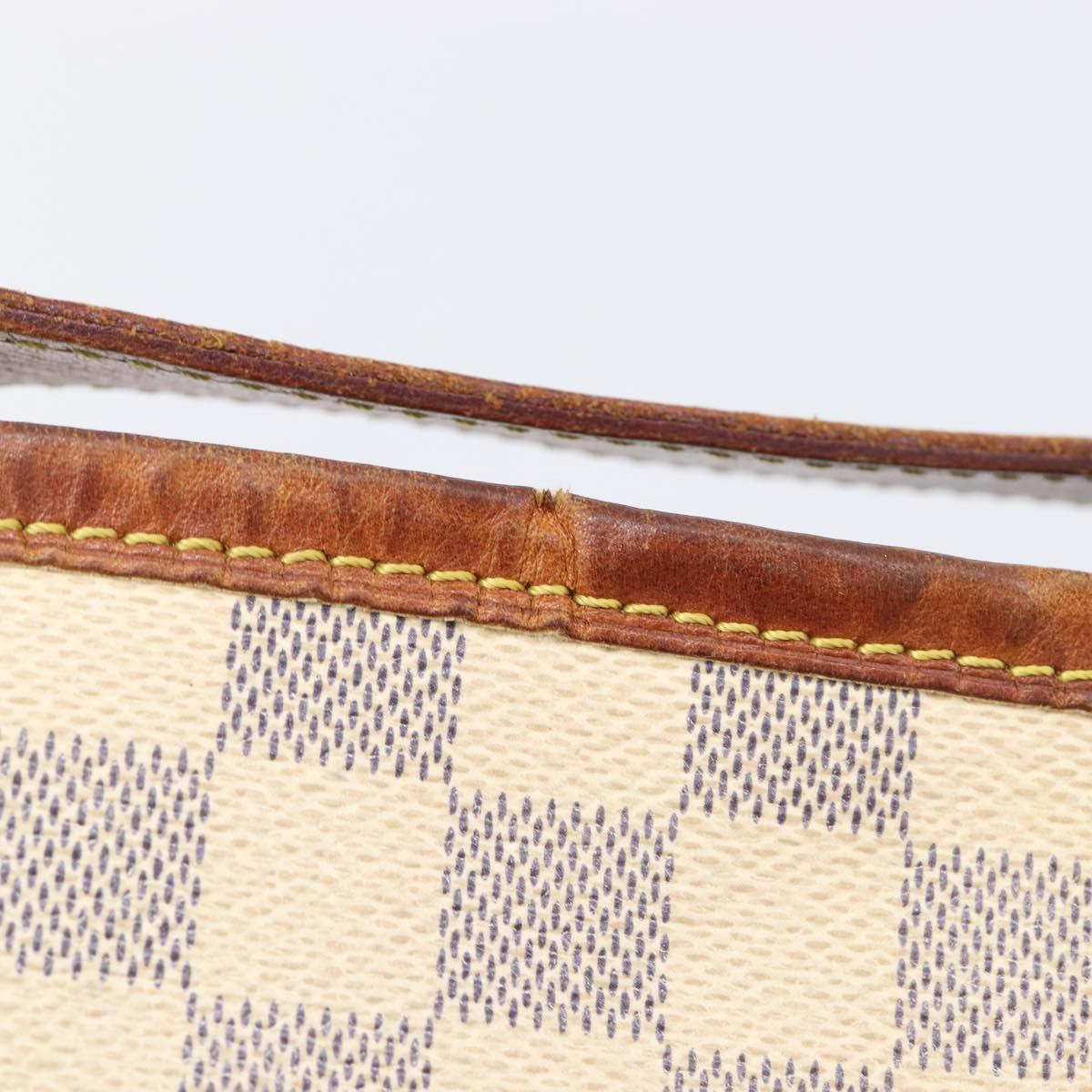 LOUIS VUITTON Damier Azur Delightful PM Shoulder Bag N41447 LV Auth 204440