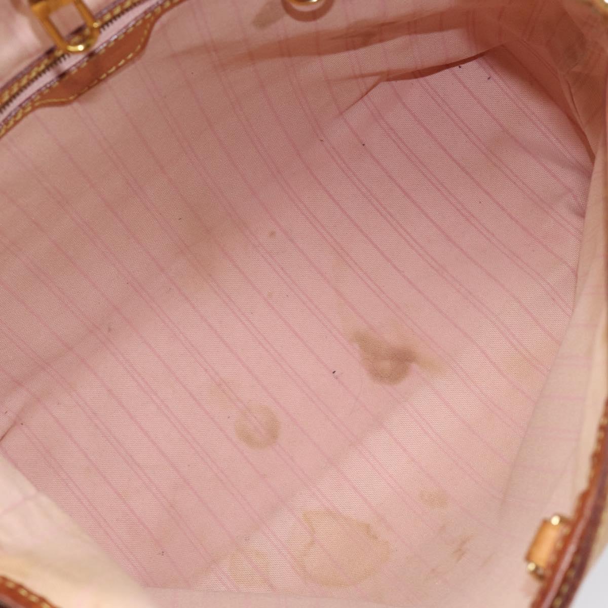 LOUIS VUITTON Damier Azur Delightful PM Shoulder Bag N41447 LV Auth 204440