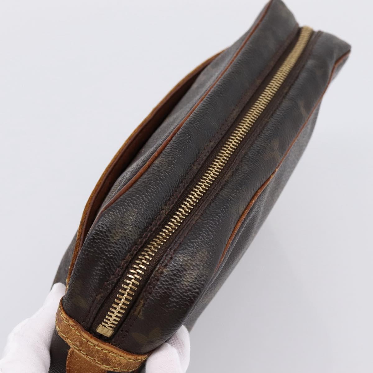 LOUIS VUITTON Monogram Compiegne 23 Clutch Bag M51847 LV Auth 204446