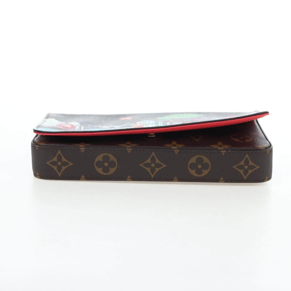 LOUIS VUITTON Monogram Vivienne Pochette Felice Shoulder Bag LV Auth 204525SAM