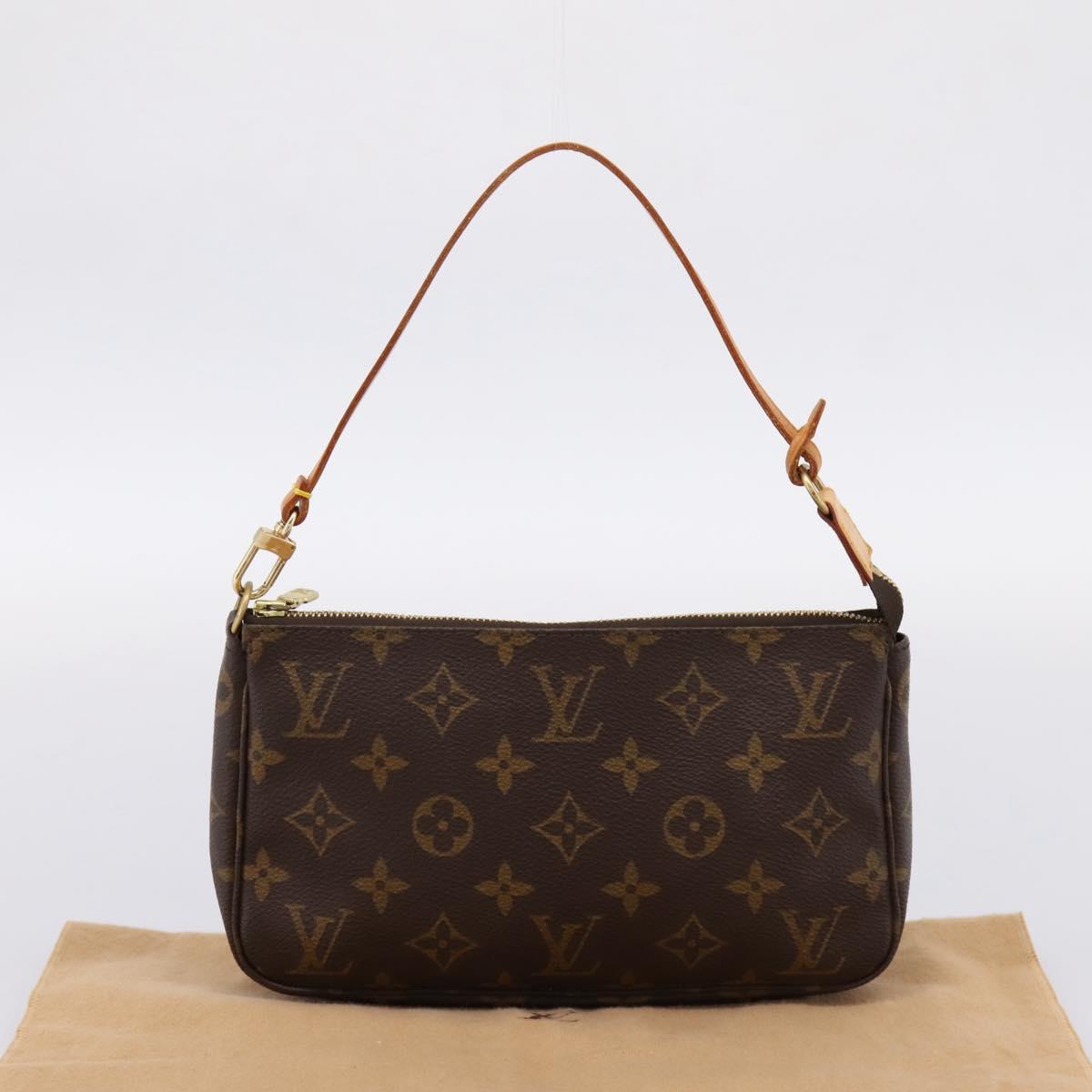 LOUIS VUITTON Monogram Pochette Accessoires Pouch M51980 LV Auth 204585V