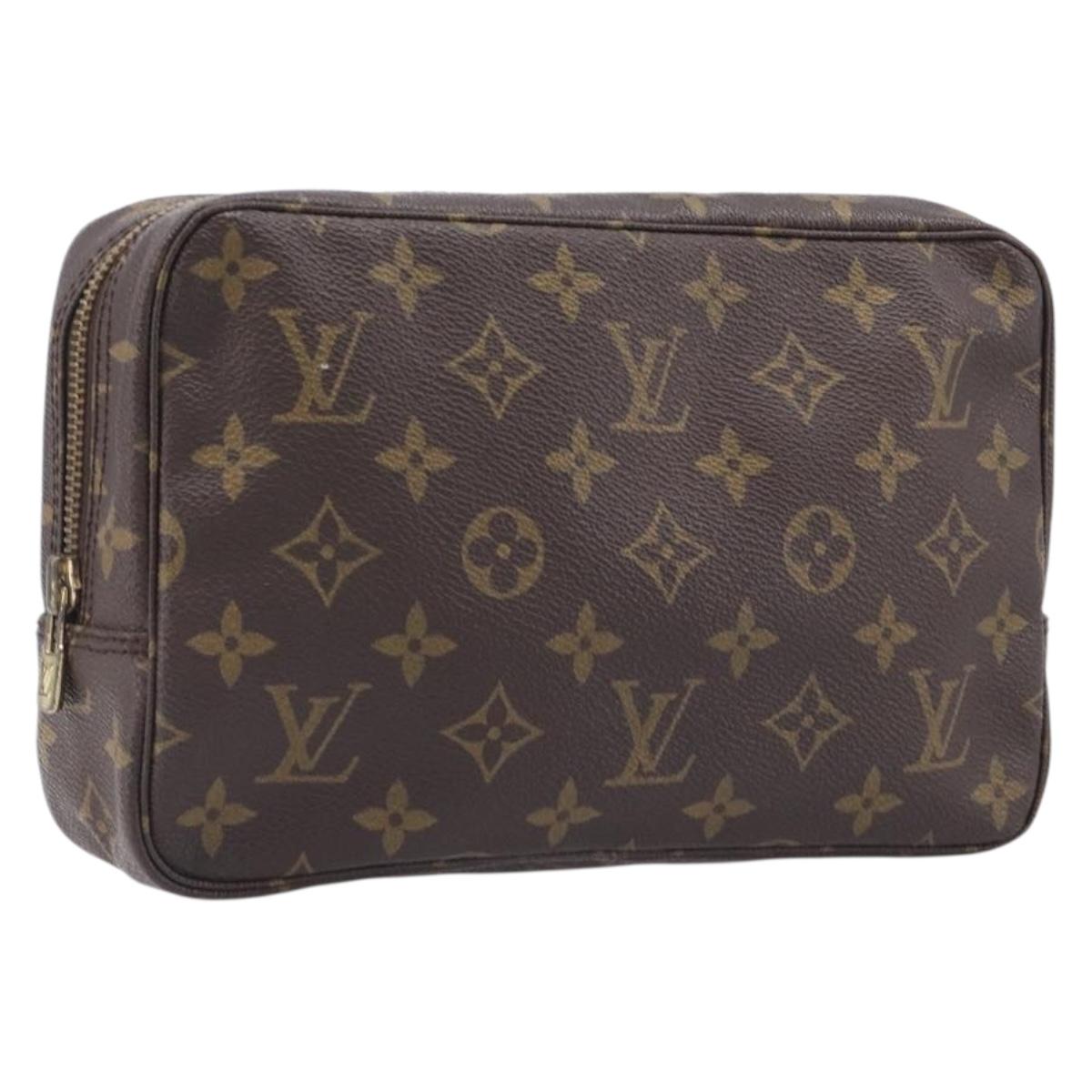 LOUIS VUITTON Monogram Trousse Toilette 23 Clutch Bag M47524 LV Auth 204589A