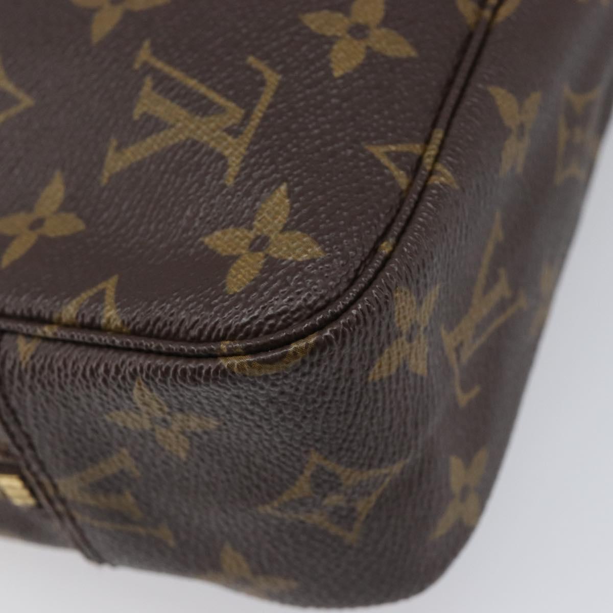 LOUIS VUITTON Monogram Trousse Toilette 23 Clutch Bag M47524 LV Auth 204589A