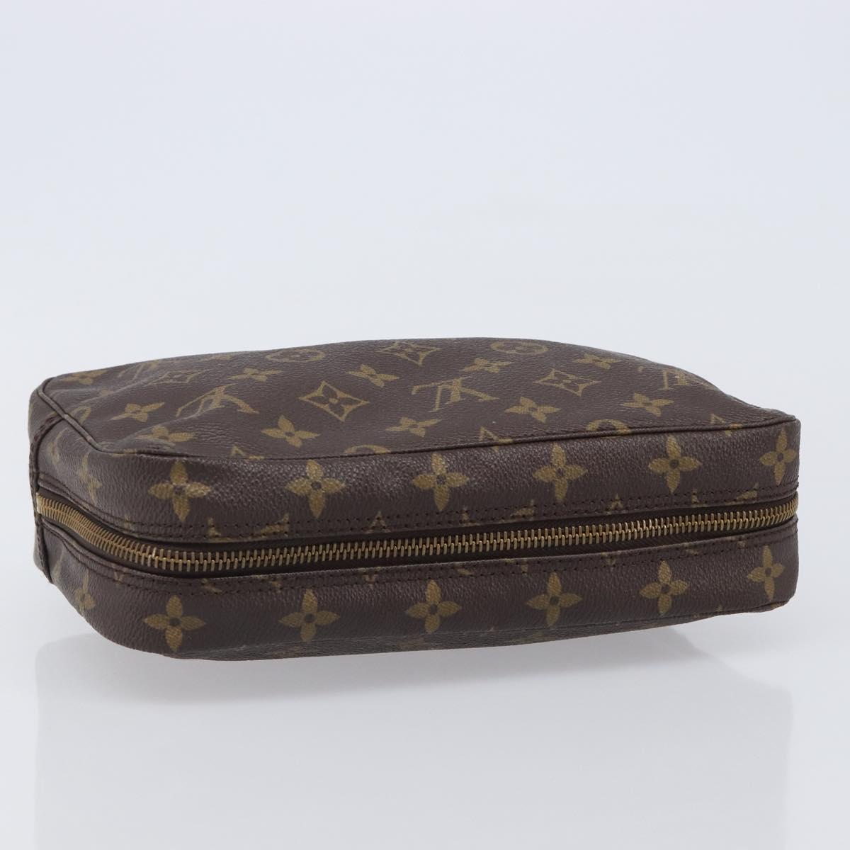 LOUIS VUITTON Monogram Trousse Toilette 23 Clutch Bag M47524 LV Auth 204589A