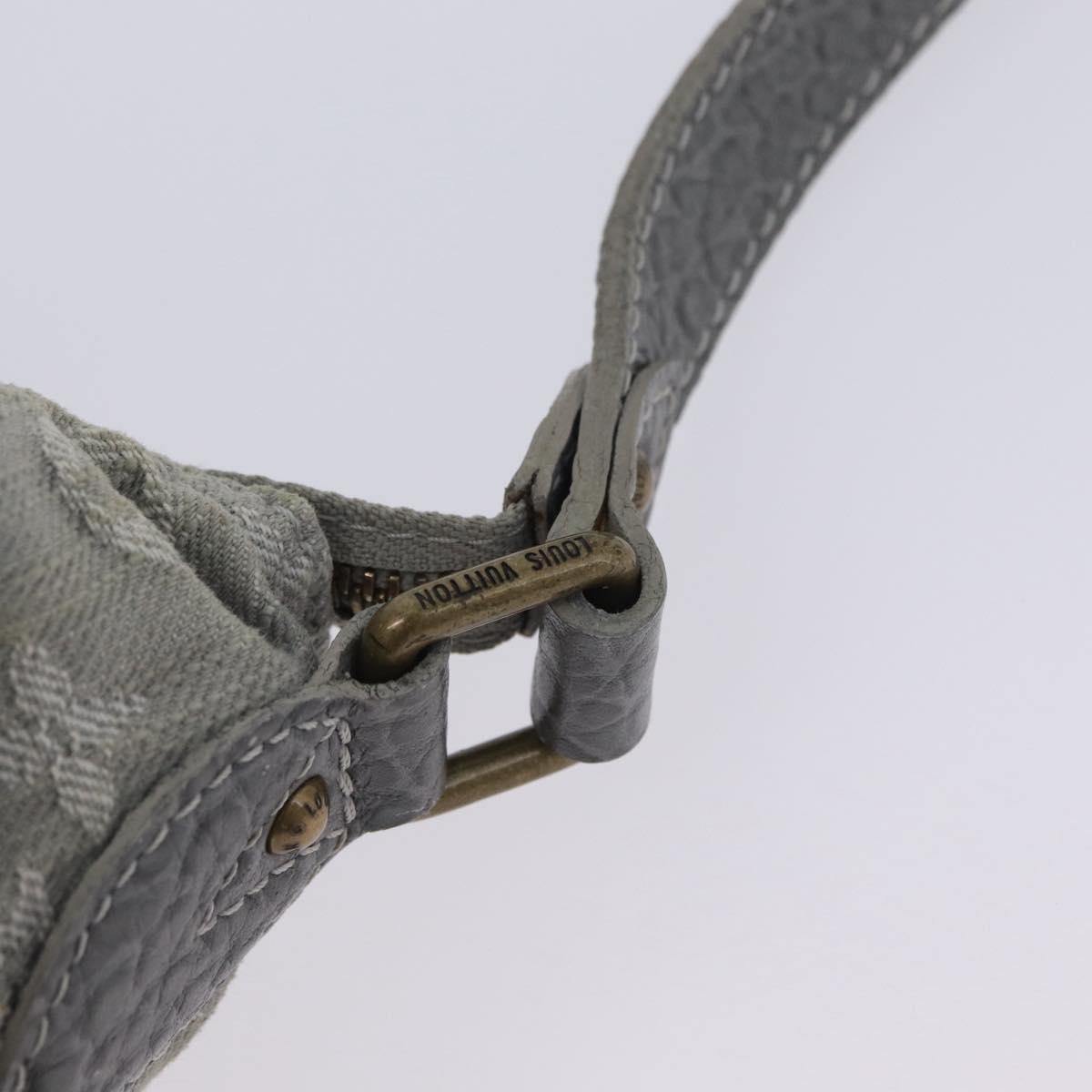 LOUIS VUITTON Monogram Denim Slytree Shoulder Bag Gris M45834 LV Auth 204591V