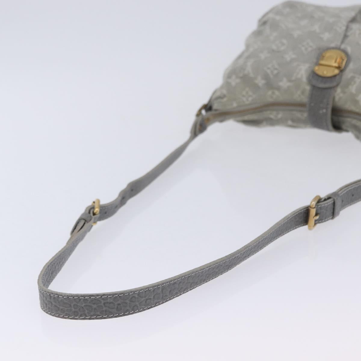 LOUIS VUITTON Monogram Denim Slytree Shoulder Bag Gris M45834 LV Auth 204591V