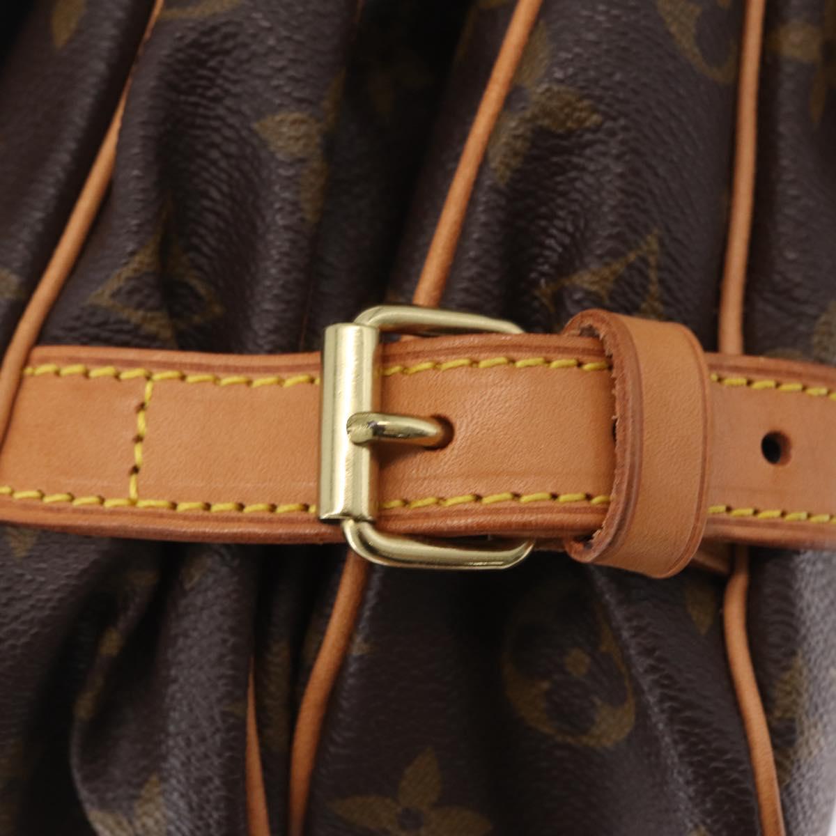 LOUIS VUITTON Monogram Saumur 30 Shoulder Bag M42256 LV Auth 204593A