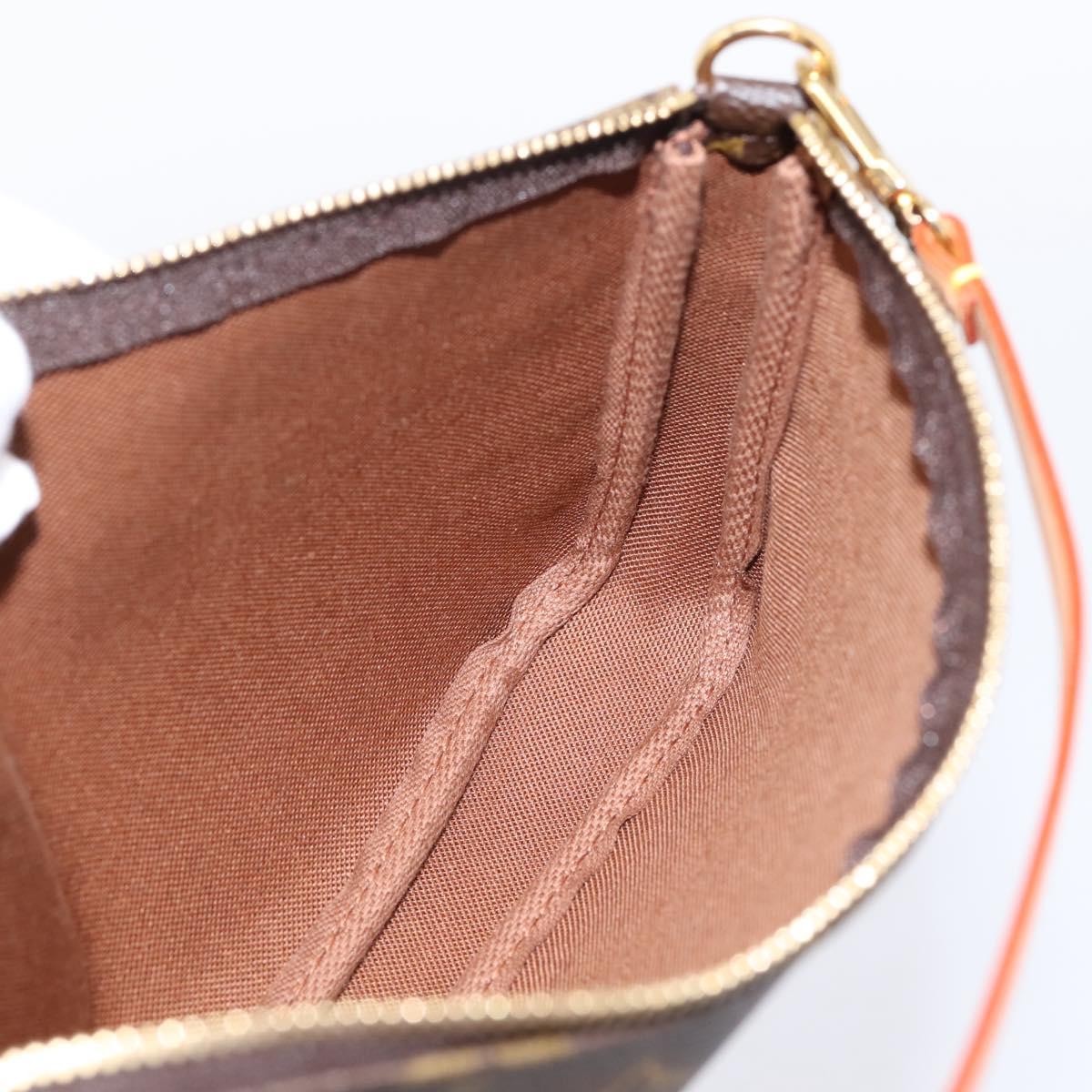LOUIS VUITTON Monogram Pochette Accessoires Pouch M51980 LV Auth 204601V