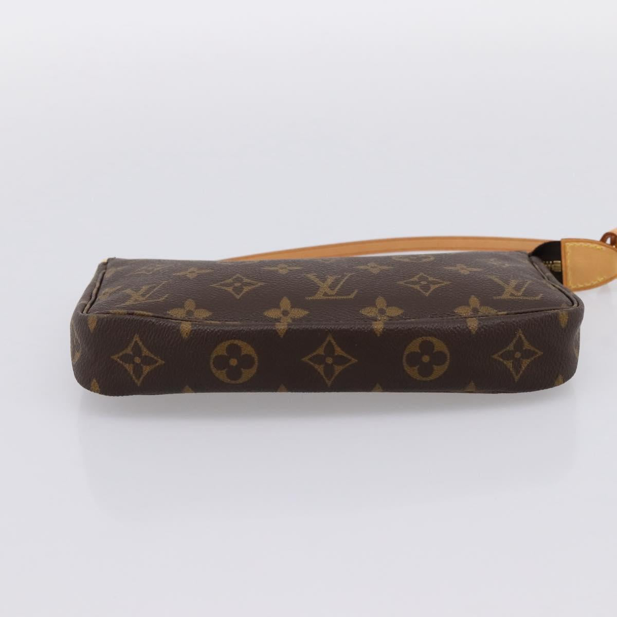 LOUIS VUITTON Monogram Pochette Accessoires Pouch M51980 LV Auth 204601V