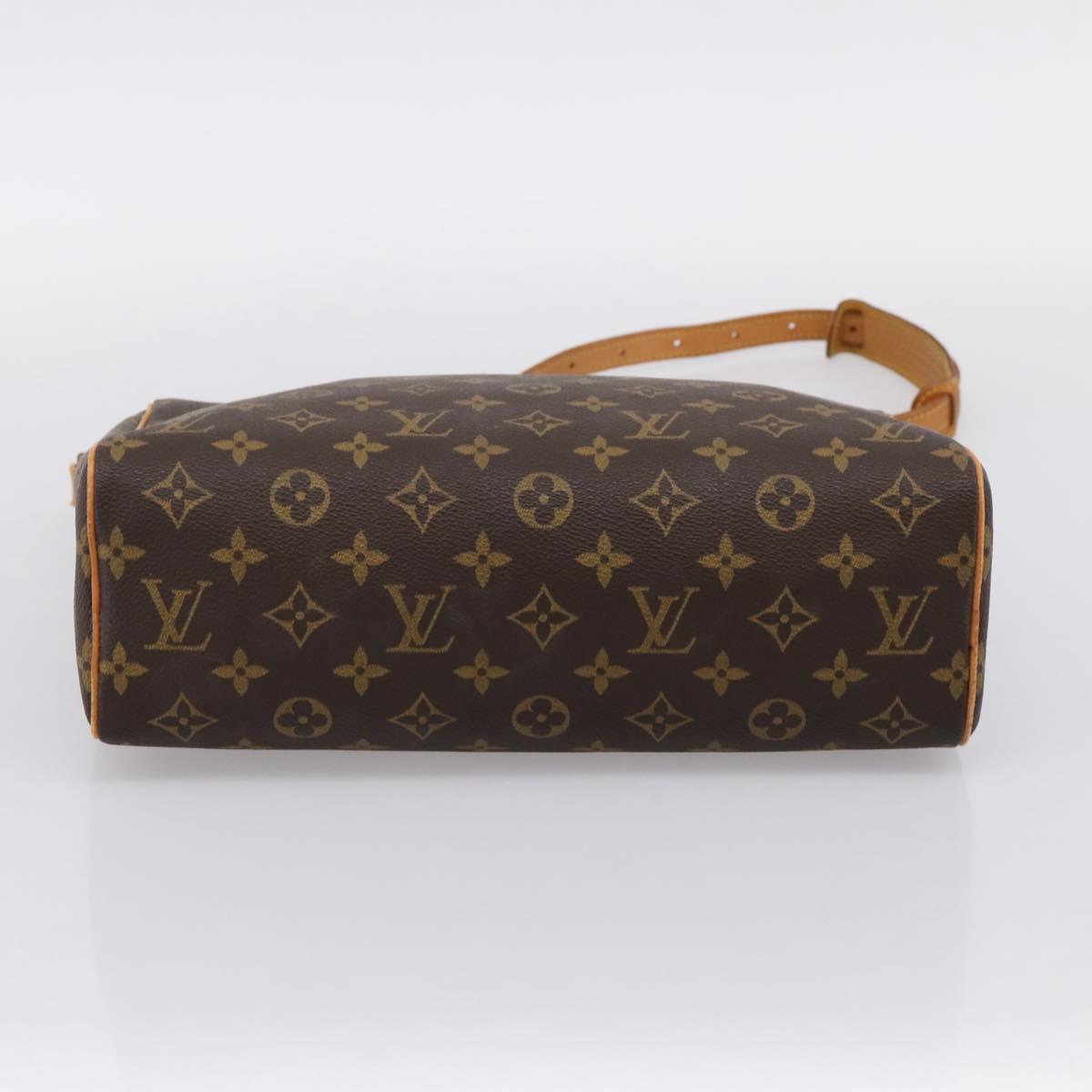 LOUIS VUITTON Monogram Tulle Lee Shoulder Bag M51348 LV Auth 204608