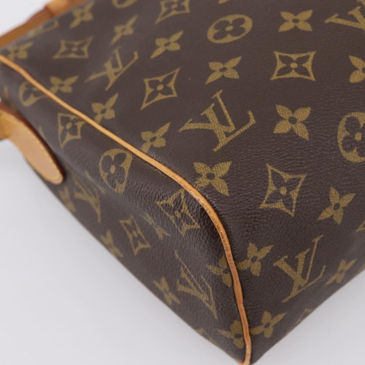 LOUIS VUITTON Monogram Tulle Lee Shoulder Bag M51348 LV Auth 204608