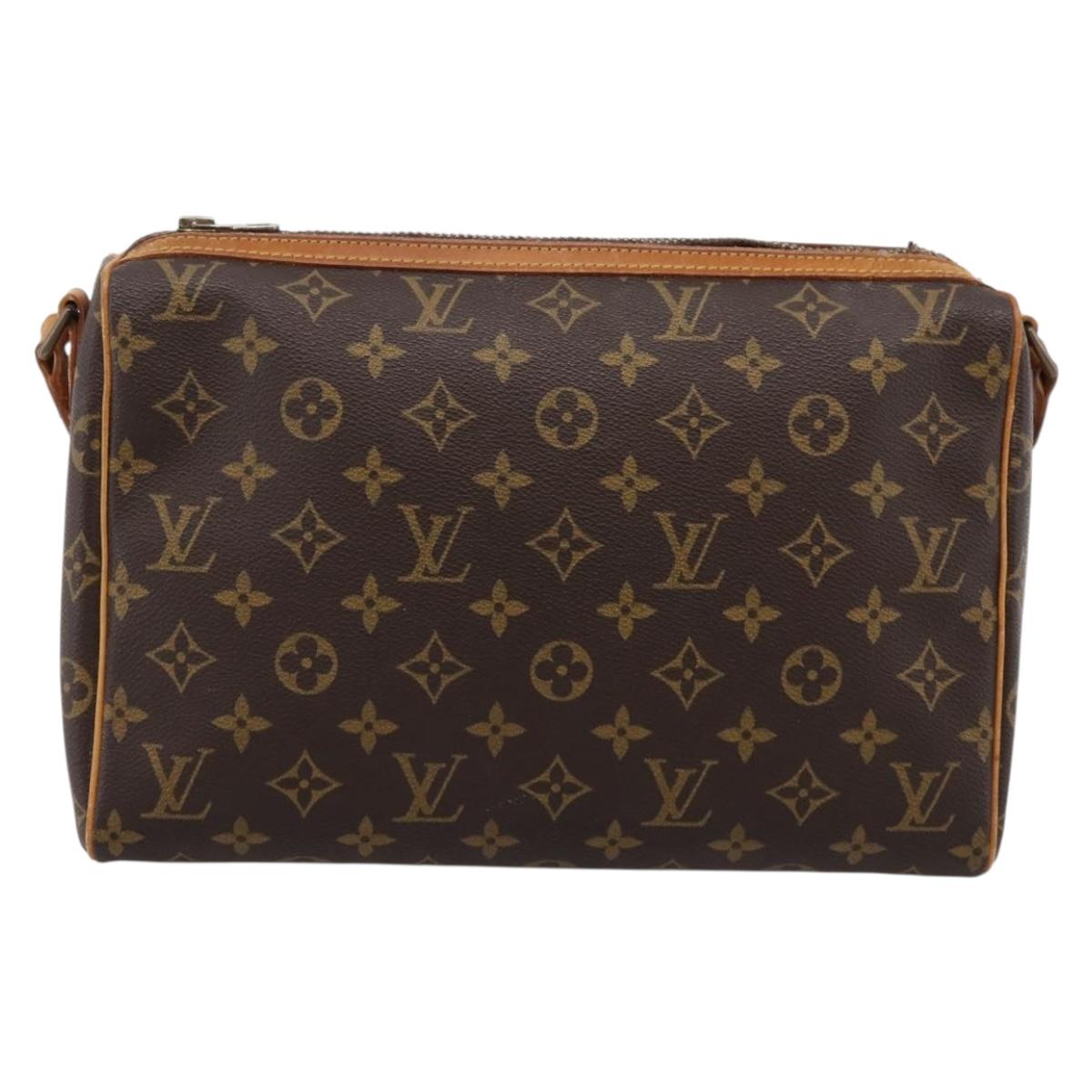LOUIS VUITTON Monogram Tulle Lee Shoulder Bag M51348 LV Auth 204608