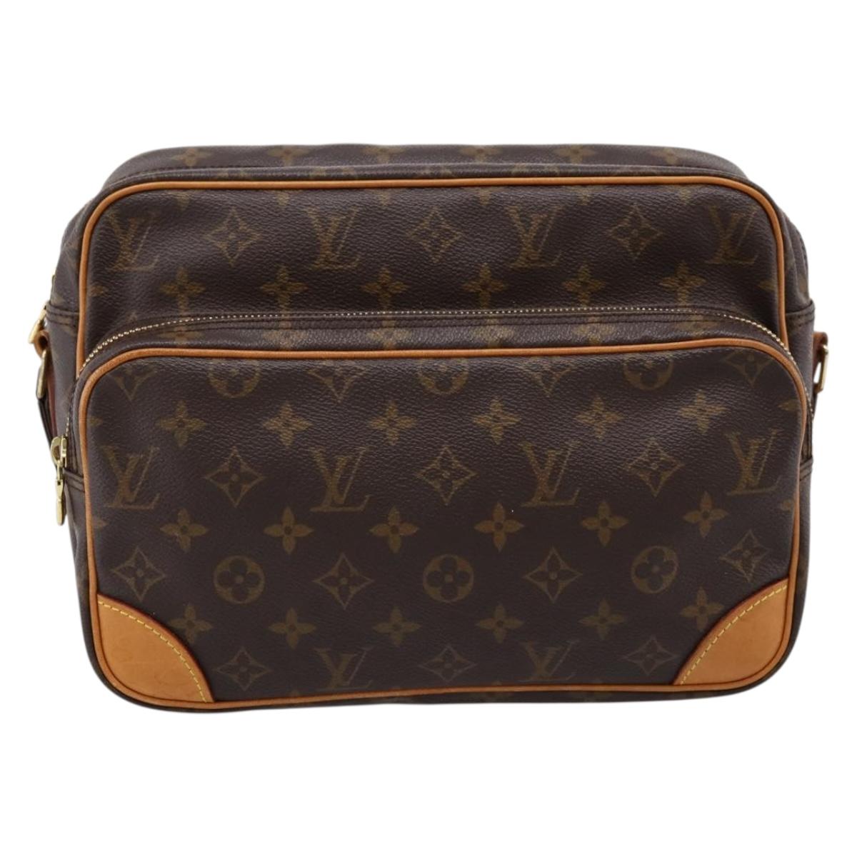 LOUIS VUITTON Monogram Nile Shoulder Bag M45244 LV Auth 204609A
