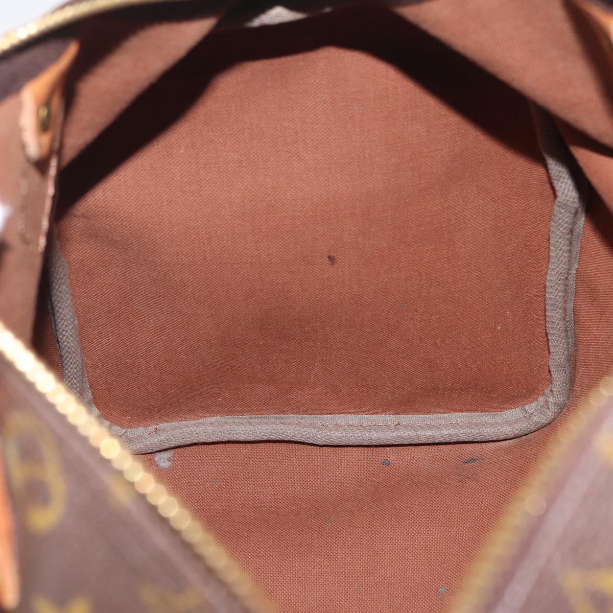 LOUIS VUITTON Monogram Speedy 30 Hand Bag M41526 LV Auth 204611V
