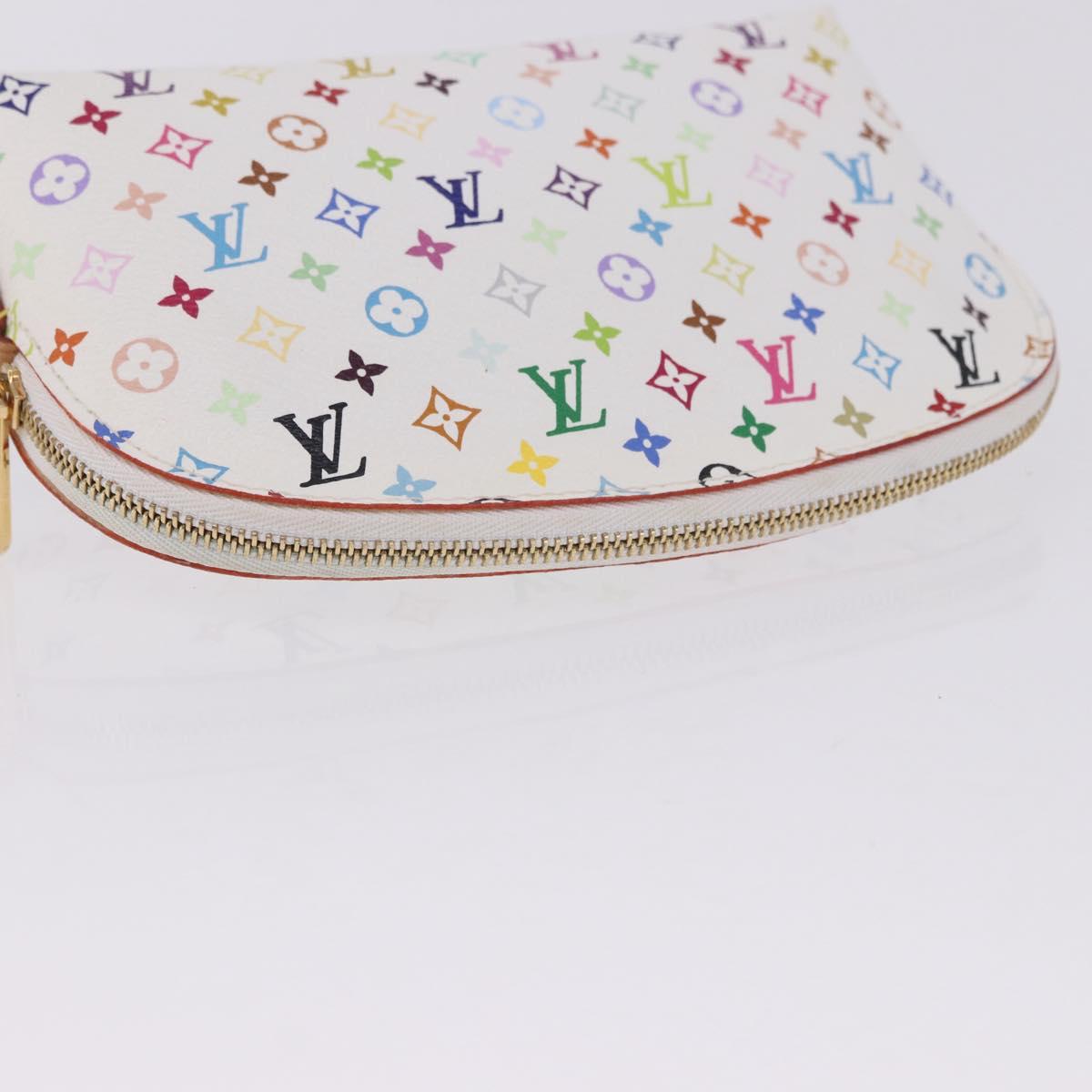 LOUIS VUITTON Monogram Multicolor Pochette Cosmetic Pouch M47354 LV Auth 204614V