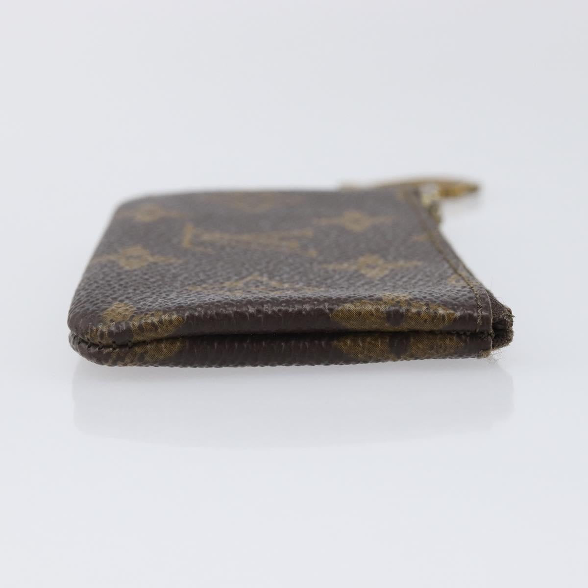 LOUIS VUITTON Monogram Pochette Cles Coin Purse M62650 LV Auth 204619
