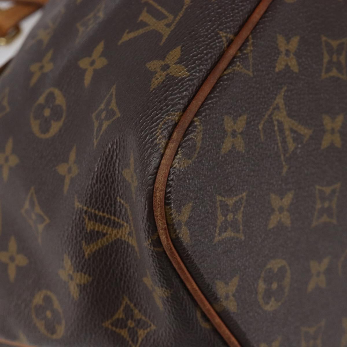 LOUIS VUITTON Monogram Palermo GM Tote Bag M40146 LV Auth 204660