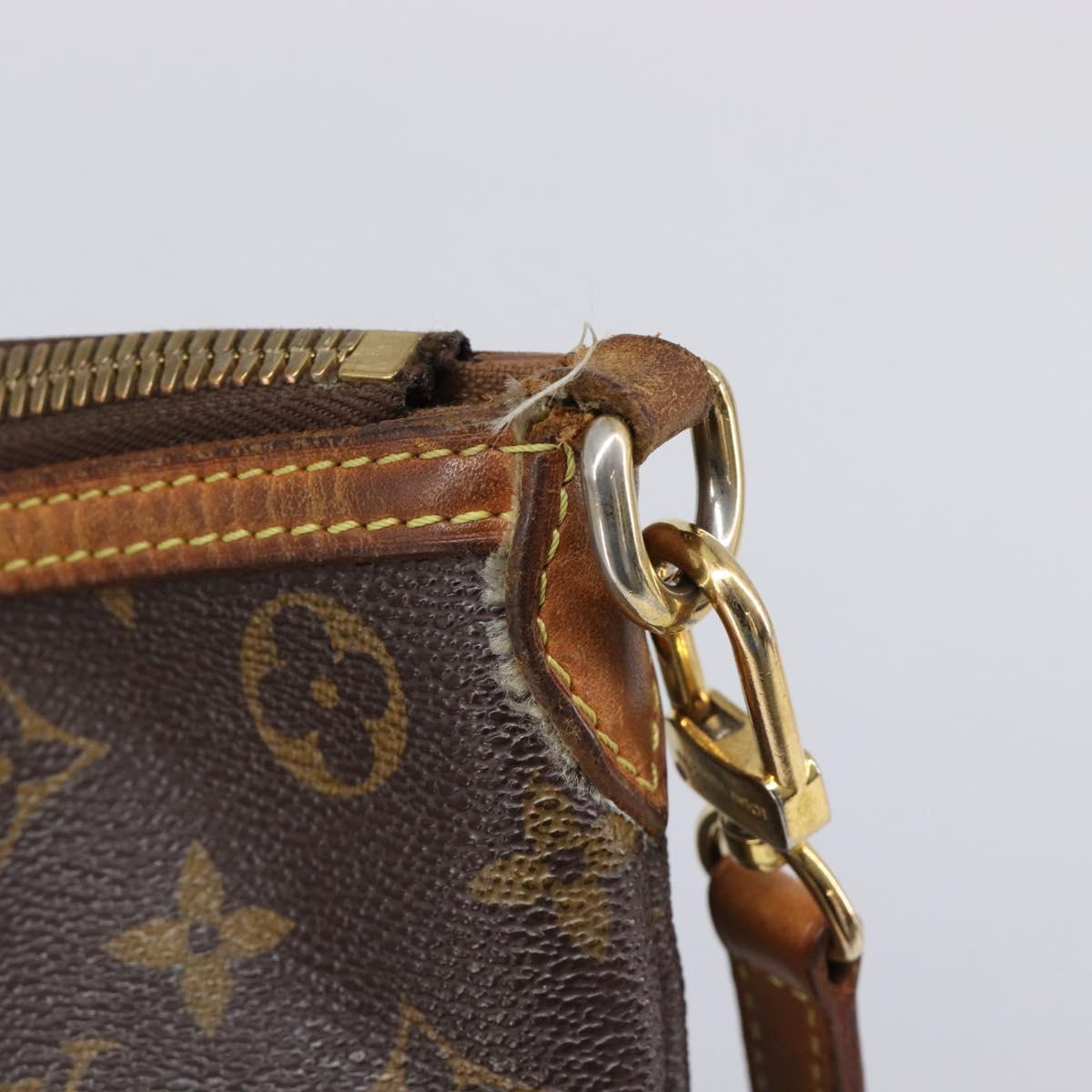 LOUIS VUITTON Monogram Palermo GM Tote Bag M40146 LV Auth 204660