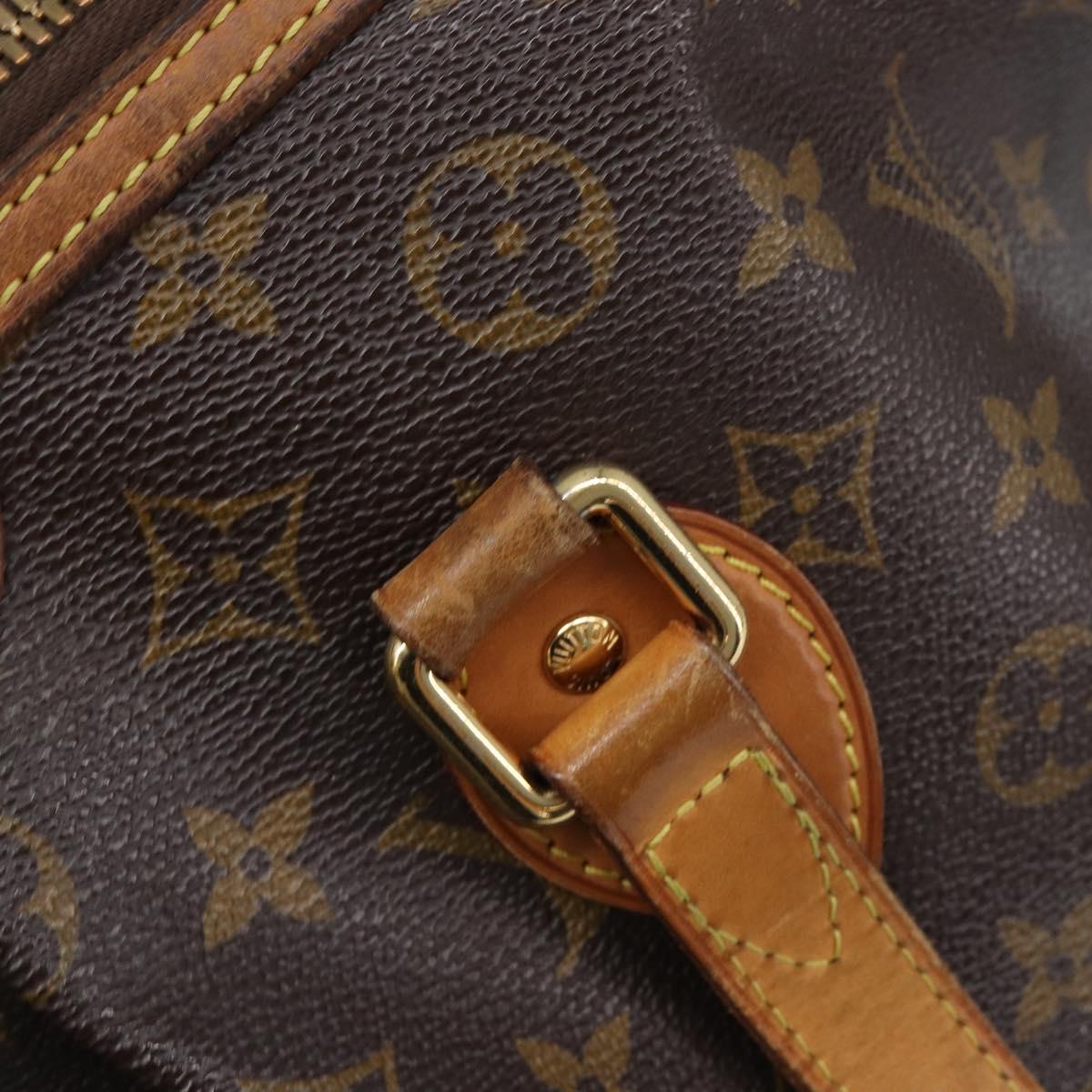 LOUIS VUITTON Monogram Palermo GM Tote Bag M40146 LV Auth 204660