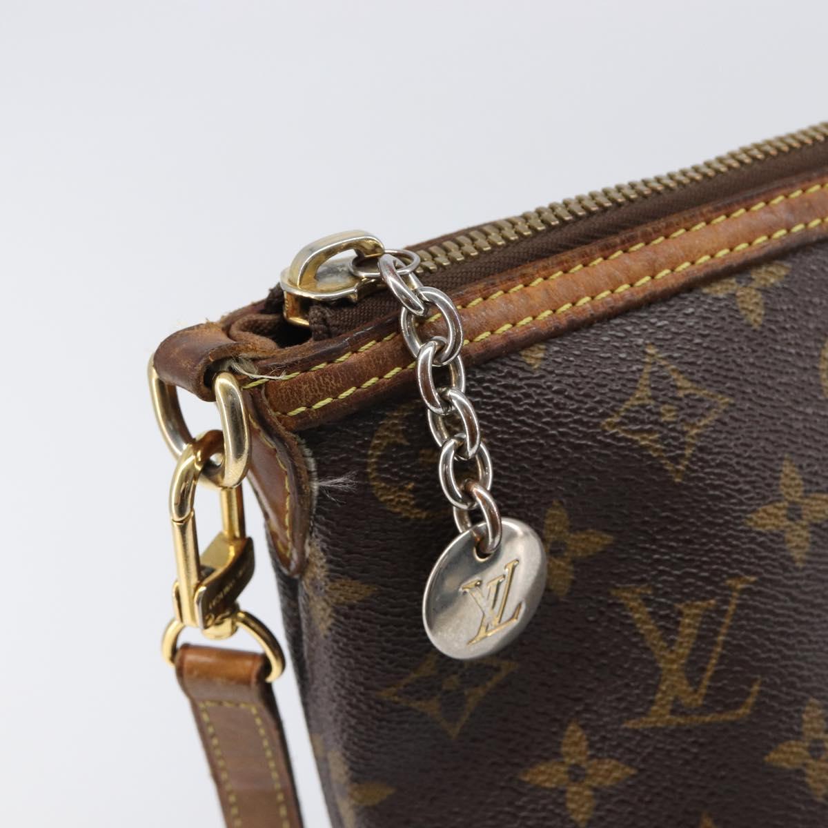 LOUIS VUITTON Monogram Palermo GM Tote Bag M40146 LV Auth 204660