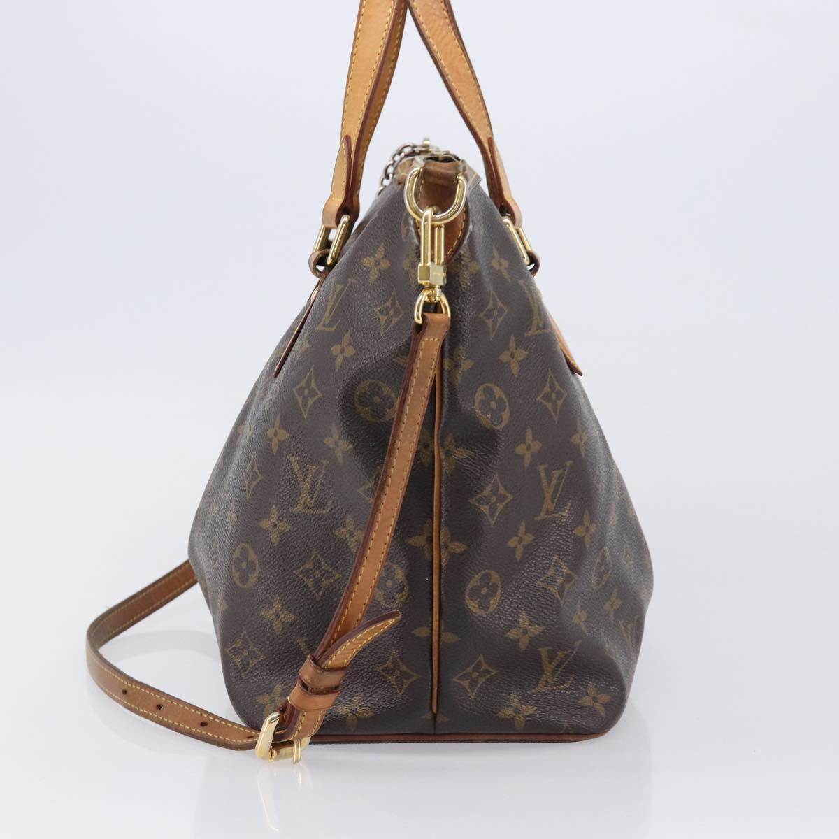 LOUIS VUITTON Monogram Palermo GM Tote Bag M40146 LV Auth 204660