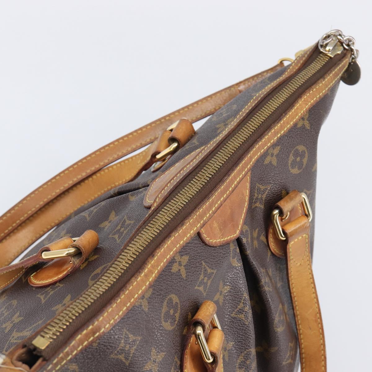 LOUIS VUITTON Monogram Palermo GM Tote Bag M40146 LV Auth 204660