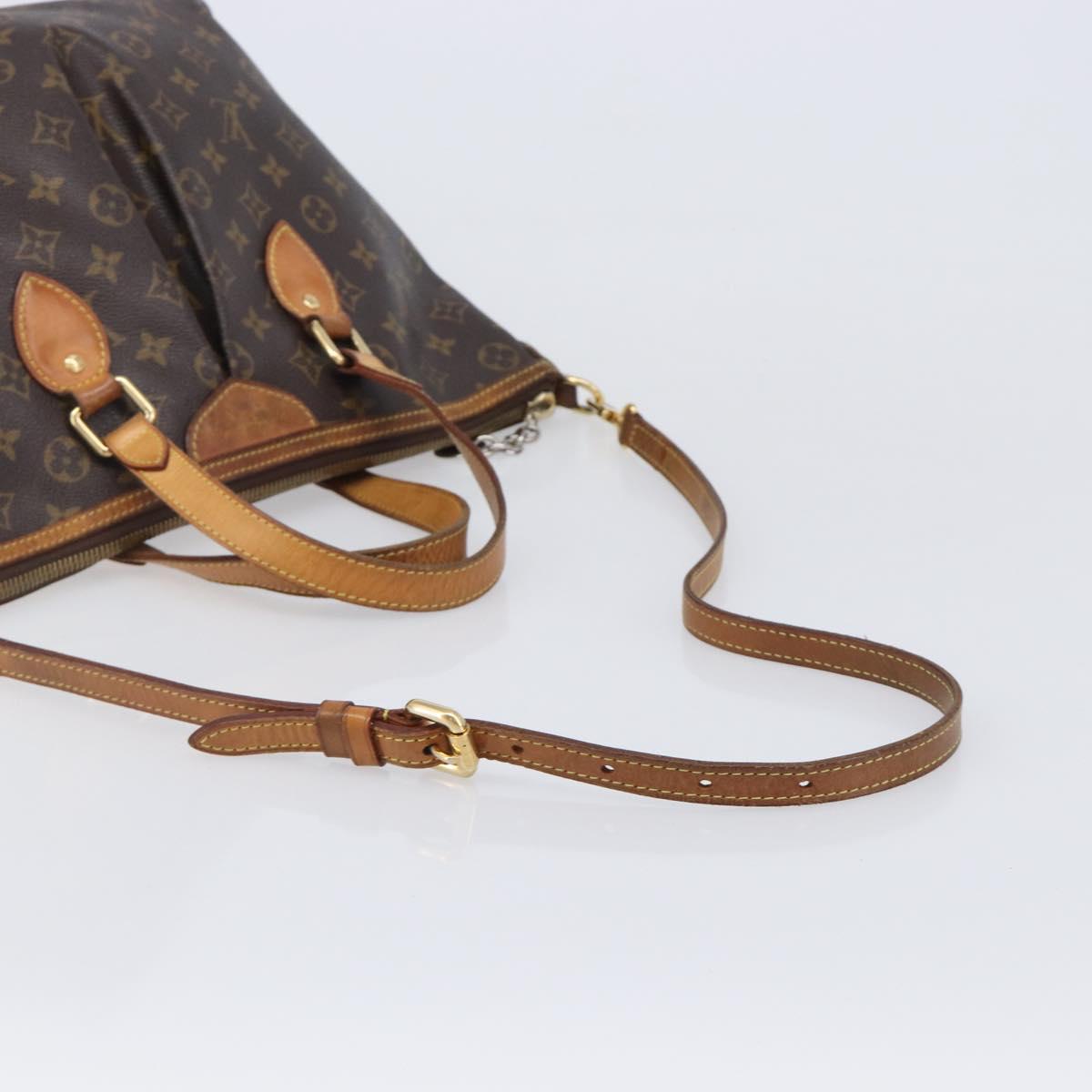 LOUIS VUITTON Monogram Palermo GM Tote Bag M40146 LV Auth 204660