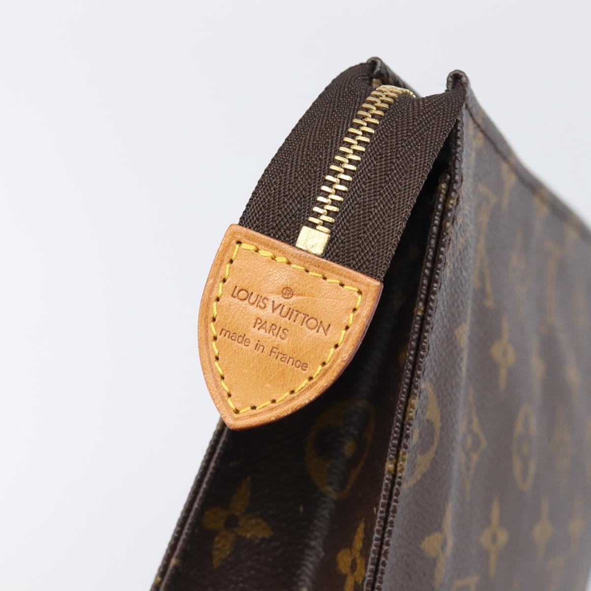LOUIS VUITTON Monogram Poche Toilette 26 Pouch M47542 LV Auth 204665