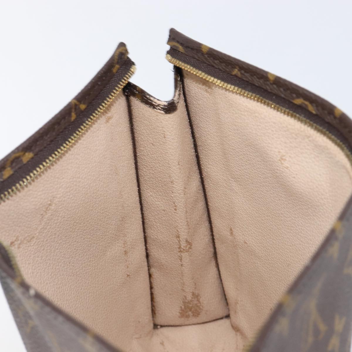 LOUIS VUITTON Monogram Poche Toilette 26 Pouch M47542 LV Auth 204665