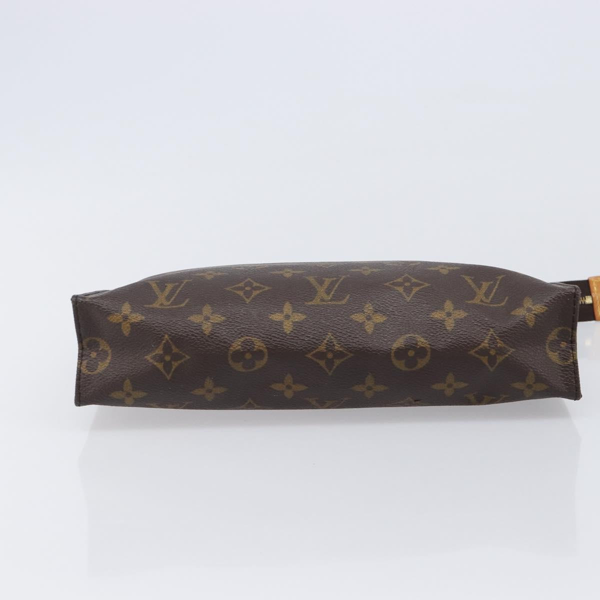 LOUIS VUITTON Monogram Poche Toilette 26 Pouch M47542 LV Auth 204665