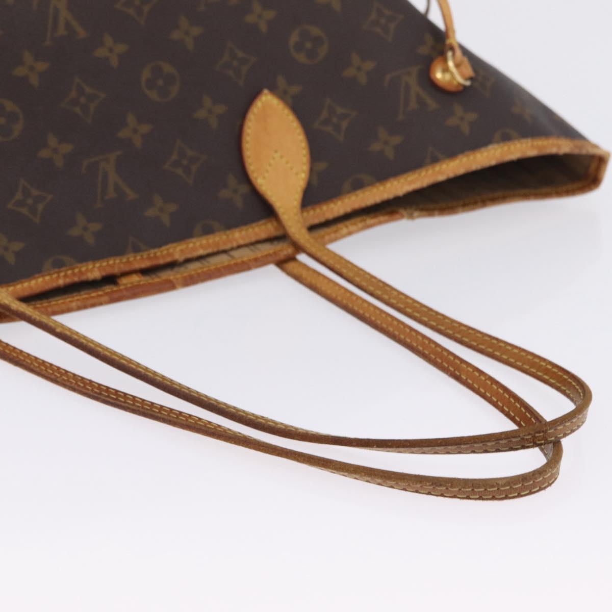 LOUIS VUITTON Monogram Neverfull GM Tote Bag M40157 LV Auth 204718