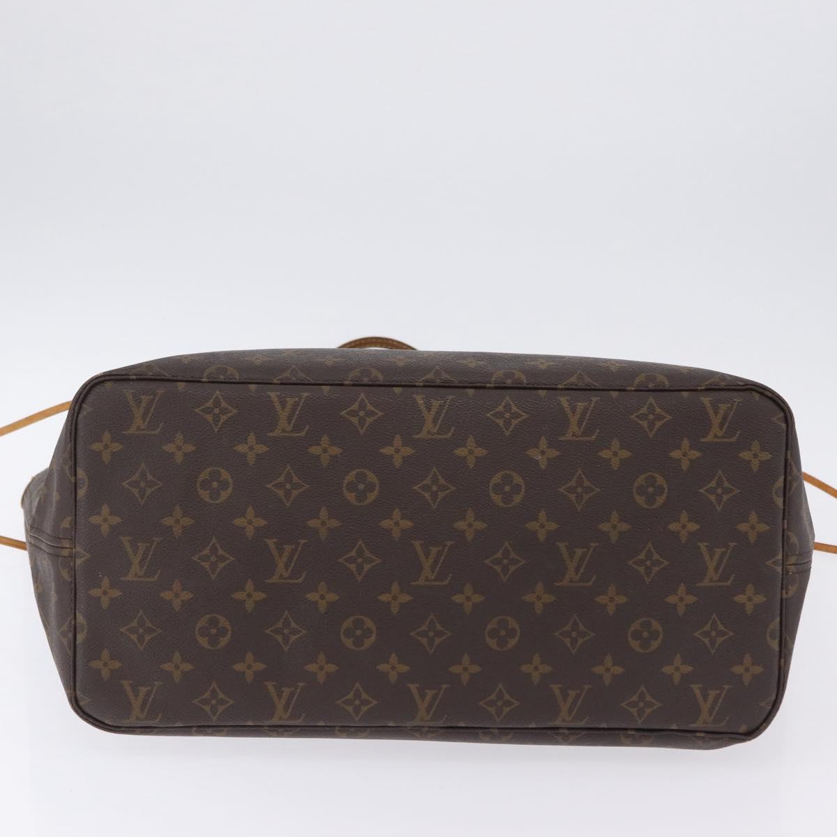 LOUIS VUITTON Monogram Neverfull GM Tote Bag M40157 LV Auth 204718