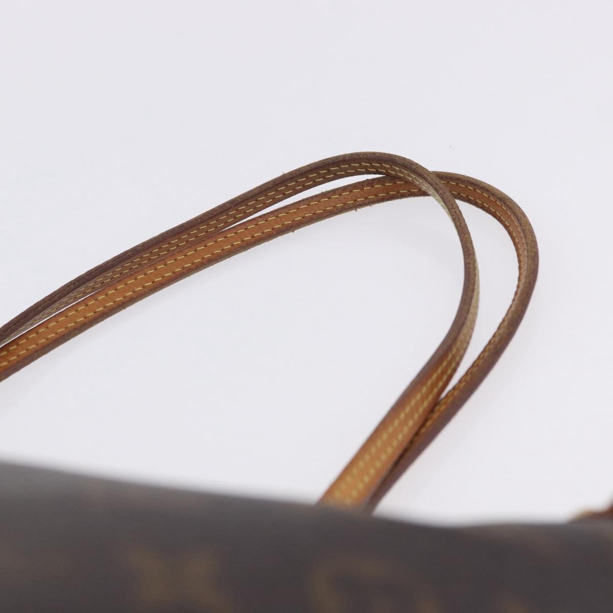 LOUIS VUITTON Monogram Neverfull MM Tote Bag M40156 LV Auth 204720