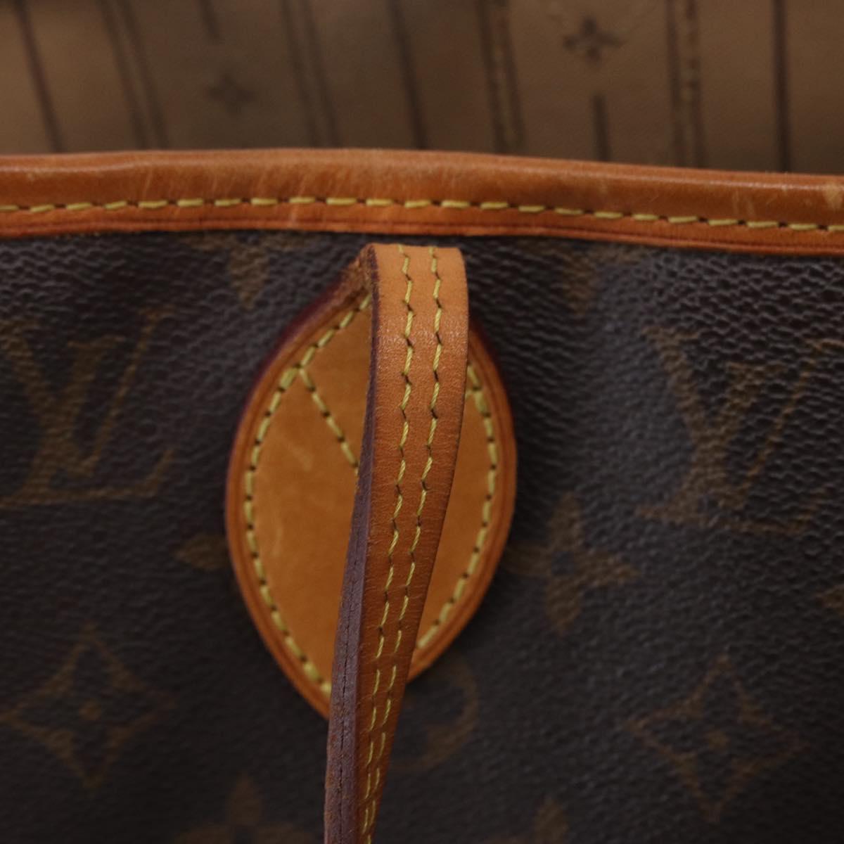 LOUIS VUITTON Monogram Neverfull MM Tote Bag M40156 LV Auth 204720