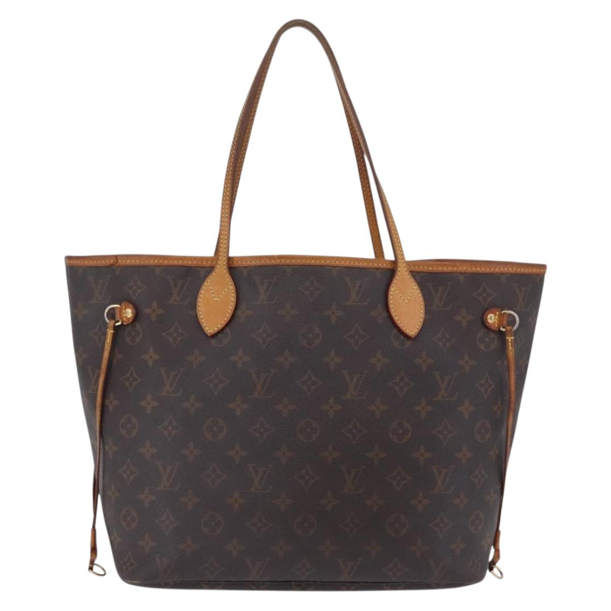 LOUIS VUITTON Monogram Neverfull MM Tote Bag M40156 LV Auth 204720