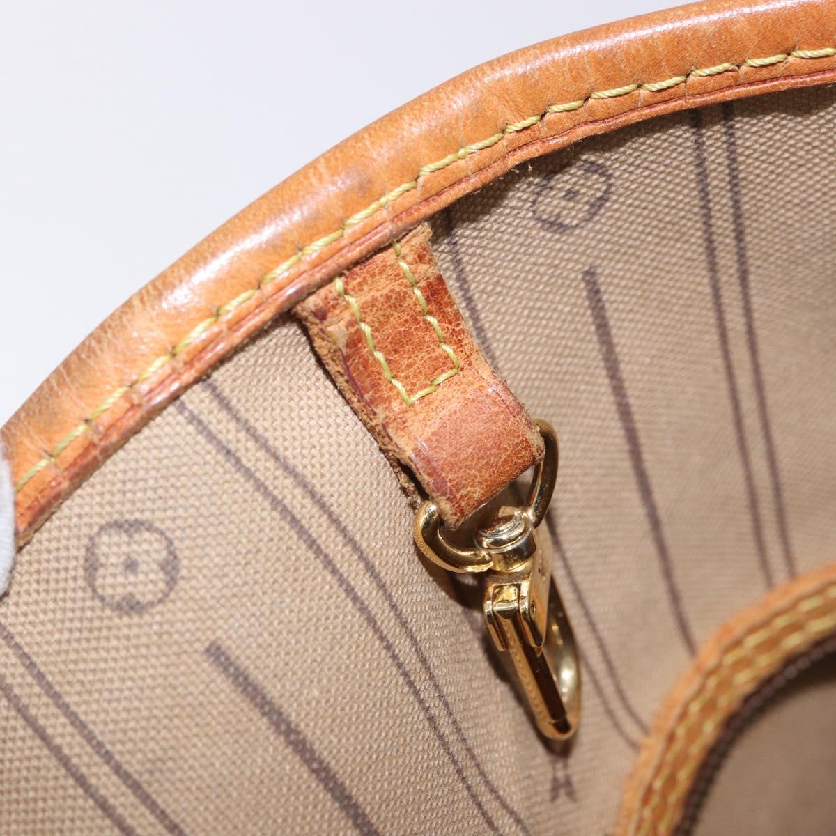 LOUIS VUITTON Monogram Neverfull MM Tote Bag M40156 LV Auth 204720