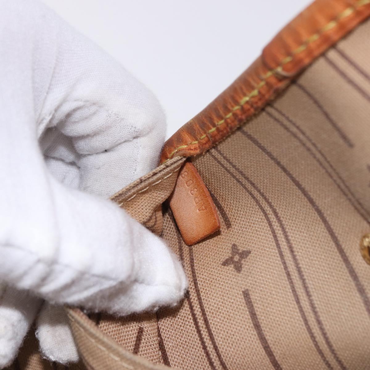 LOUIS VUITTON Monogram Neverfull MM Tote Bag M40156 LV Auth 204720