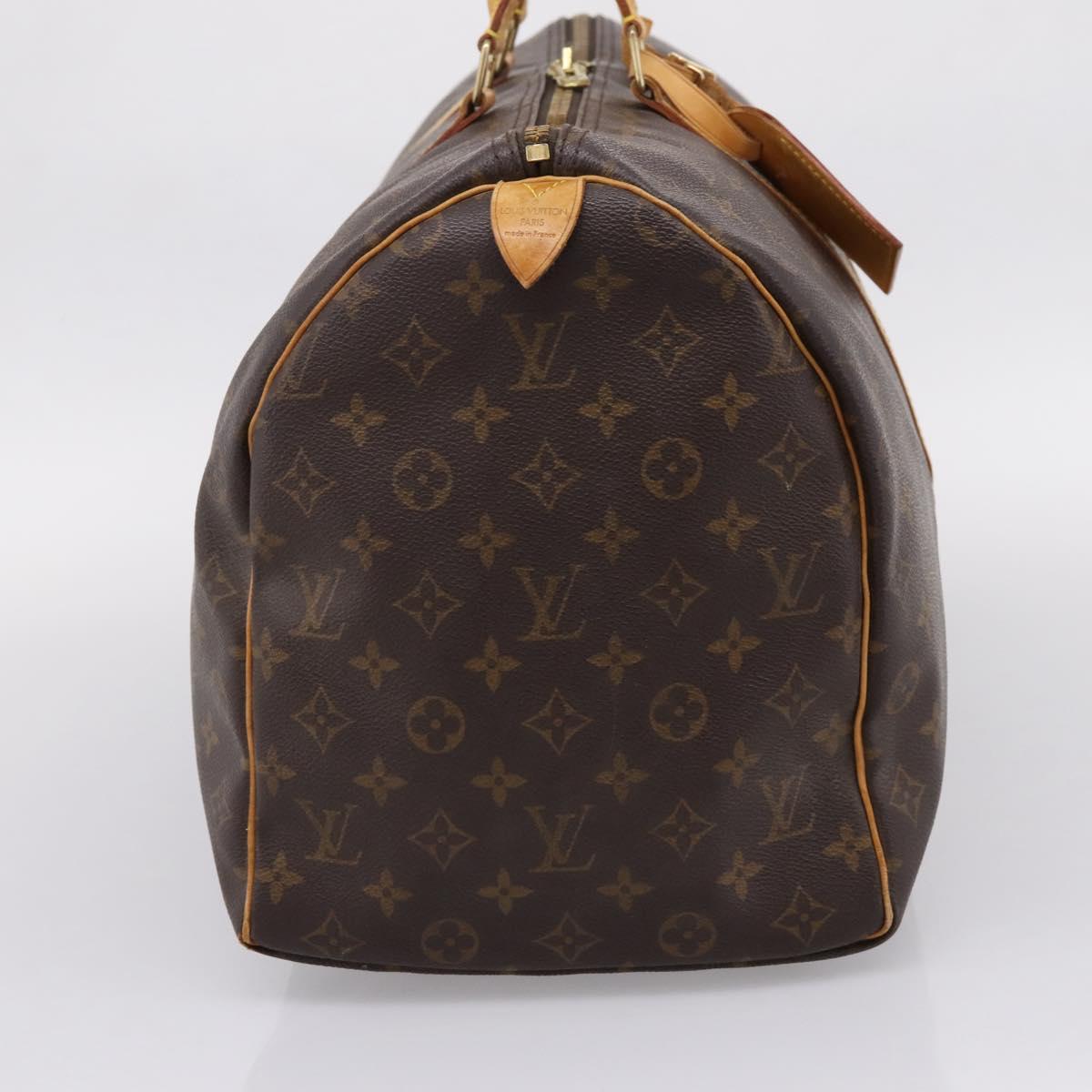 LOUIS VUITTON Monogram Keepall 50 Boston Bag M41426 LV Auth 204724A