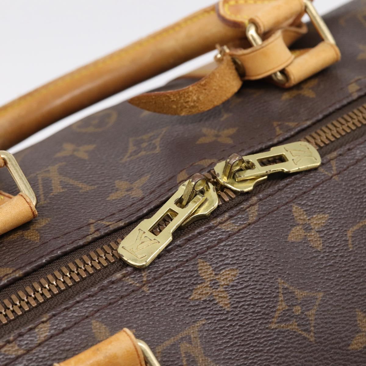 LOUIS VUITTON Monogram Keepall 50 Boston Bag M41426 LV Auth 204724A