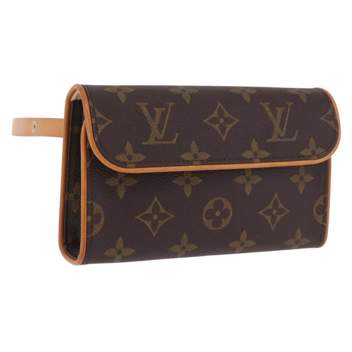 LOUIS VUITTON Monogram Pochette Florentine Waist Bag M51855 LV Auth 204738V