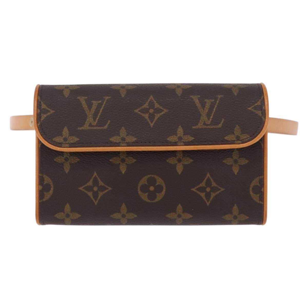 LOUIS VUITTON Monogram Pochette Florentine Waist Bag M51855 LV Auth 204738V