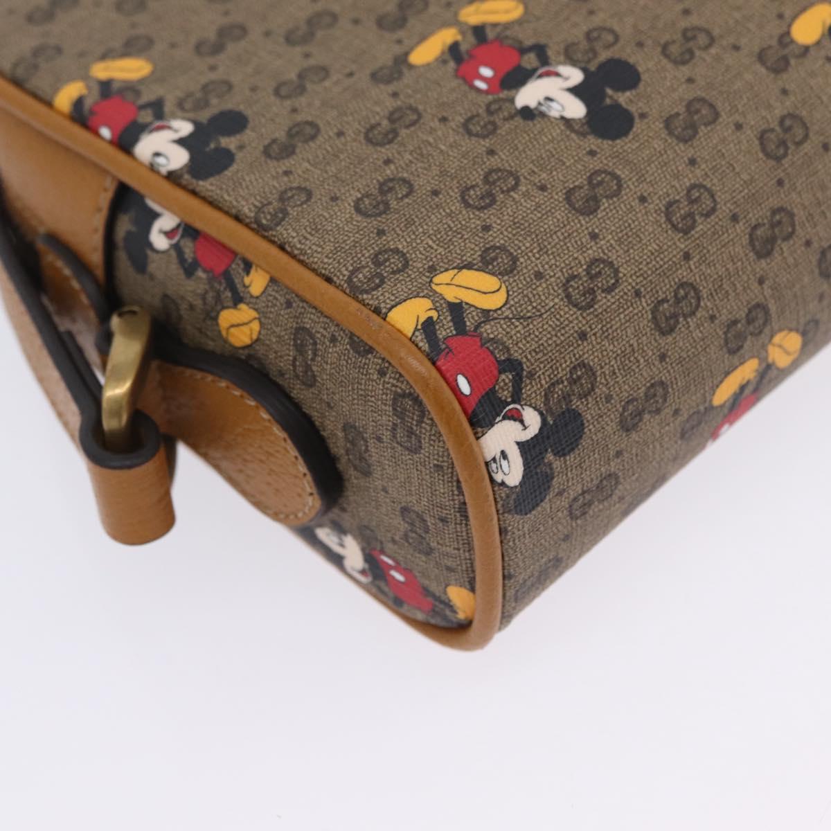 GUCCI Micro GG Supreme Disney Collaboration Bag PVC Outlet 602536 Auth 204739M