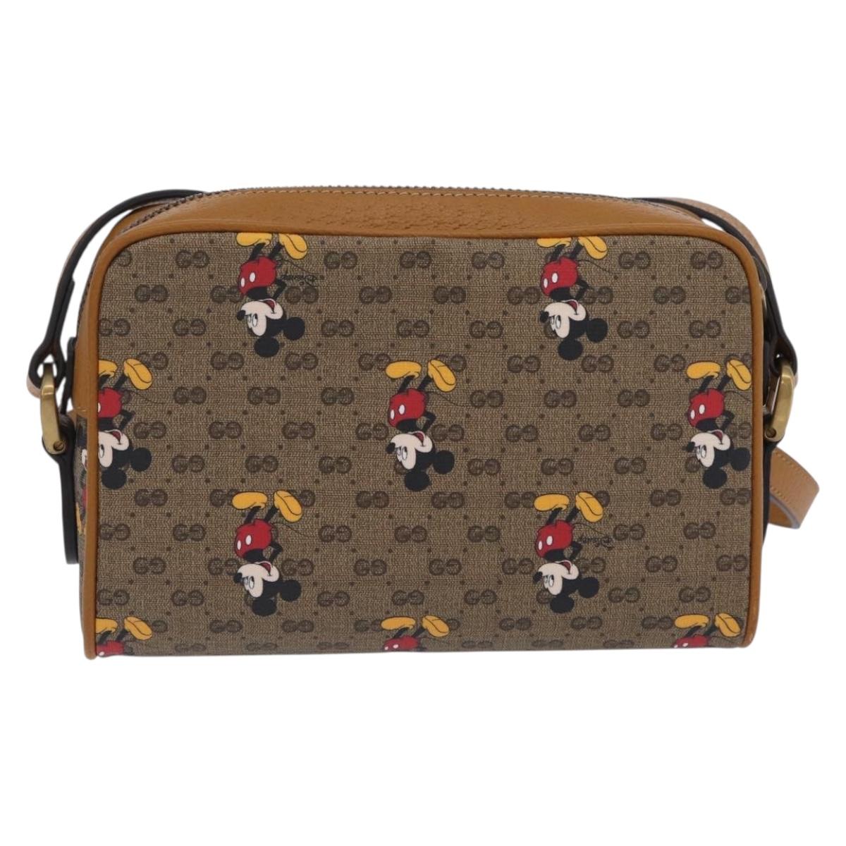 GUCCI Micro GG Supreme Disney Collaboration Bag PVC Outlet 602536 Auth 204739M