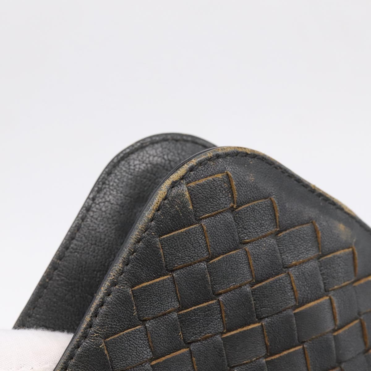 BOTTEGA VENETA INTRECCIATO Hand Bag Leather Brown Auth 204748