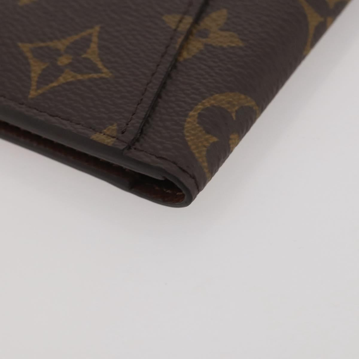 LOUIS VUITTON Monogram Organizer De Poch Card Case M61732 LV Auth 204776V
